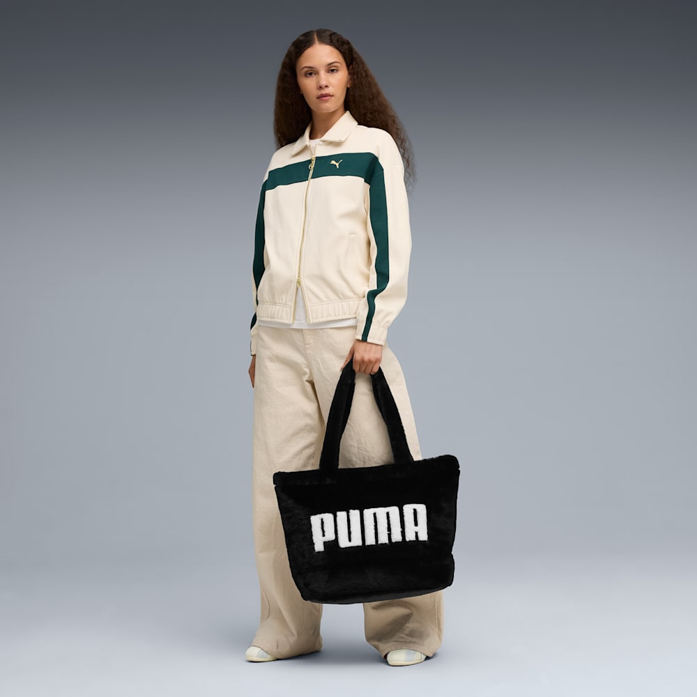 Up Women's Faux Fur Tote Bag