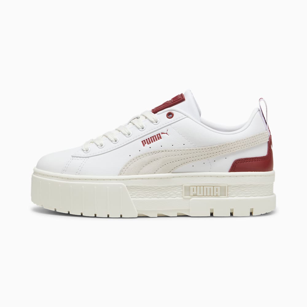 Mayze Leather Women's Sneakers - Image 4