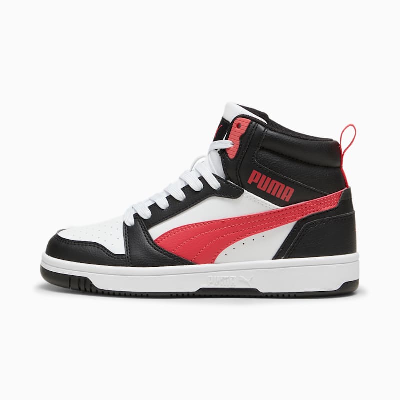 Rebound V6 Big Kids' Mid Top Sneakers - Image 4