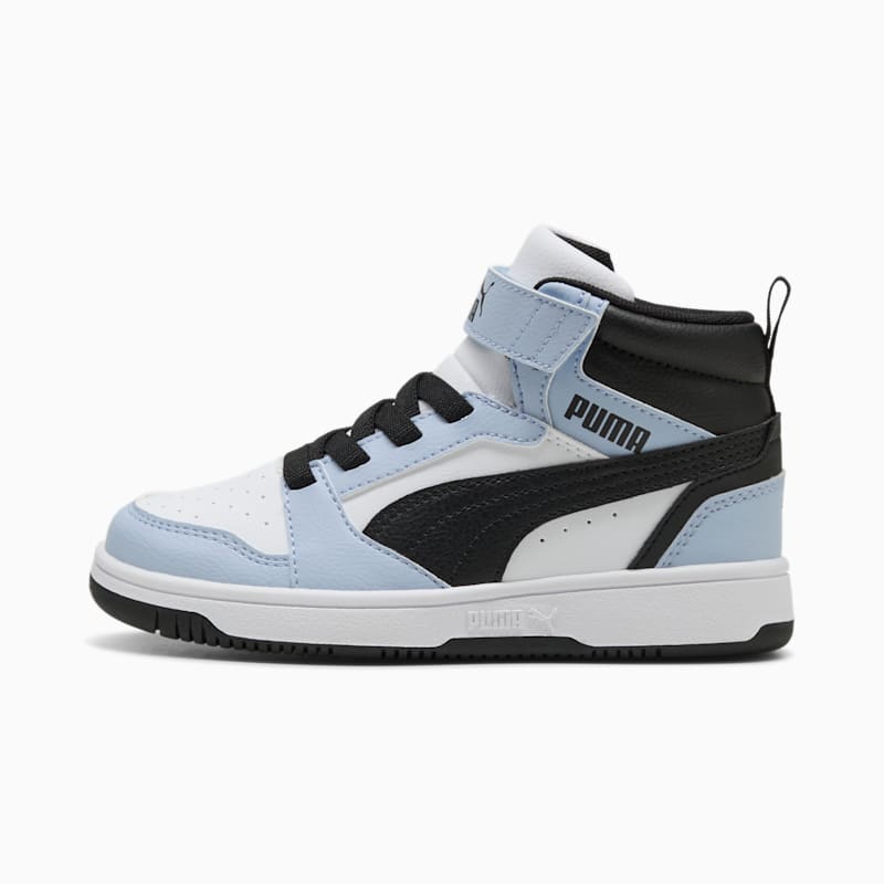 Rebound V6 Little Kids' Easy On Mid-Top Sneakers - Image 8