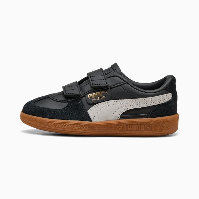 Palermo Elevata Leather Little Kids' Easy On Sneakers - Image 2