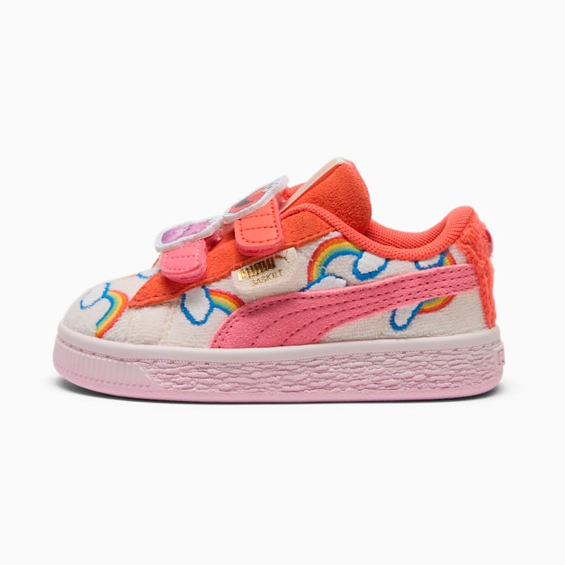 PUMA x CARE BEARS x SESAME STREET Basket Toddlers' "Elmo Cheer" Easy On Sneakers
