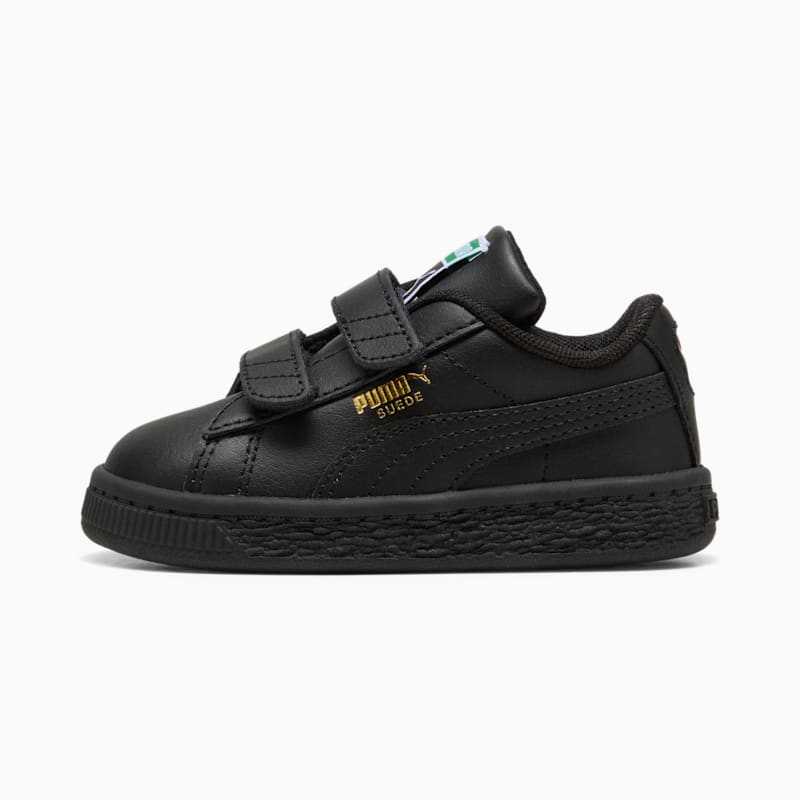 Suede Sneakers Toddlers ' Easy On Shoes - Image 2