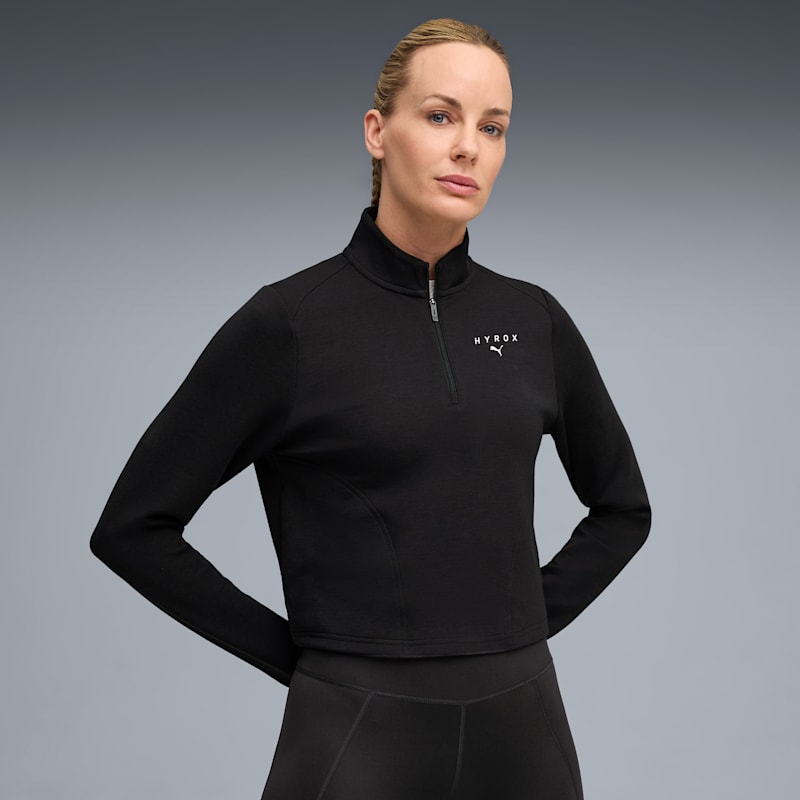 PUMA x HYROX Women's Quarter-Zip Top