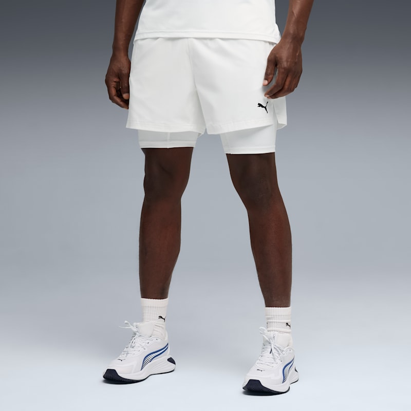 PWRMODE Training Men's 2-in-1 Stretch Woven Shorts - Image 2