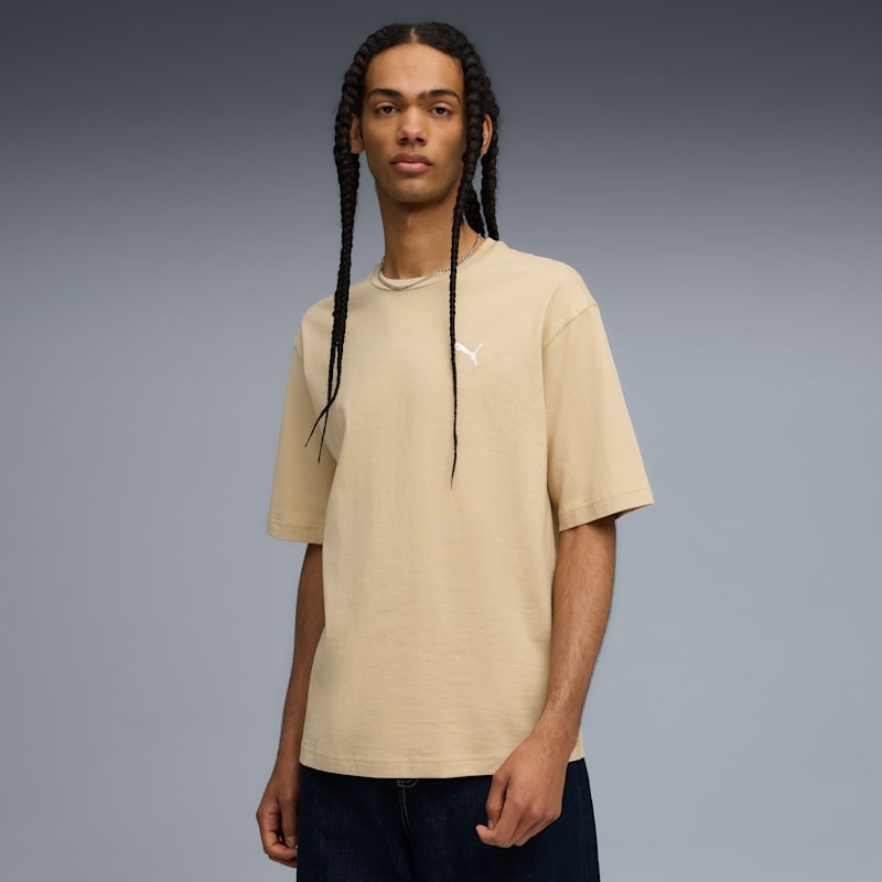 PUMA Wardrobe Essentials Men's Boxy Tee - Image 6