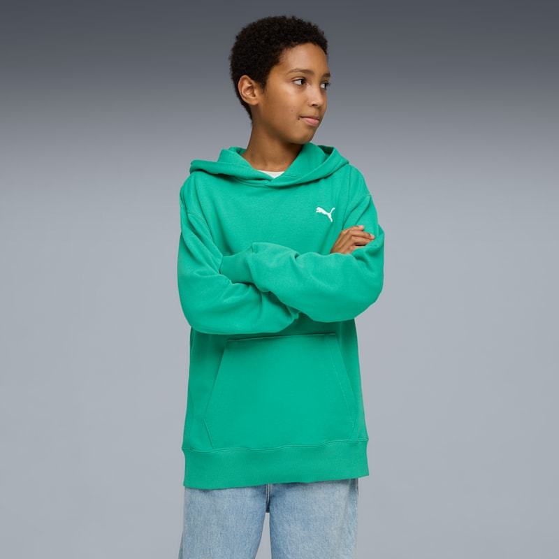 PUMA Wardrobe Essentials Big Kids' Relaxed Hoodie - Image 4