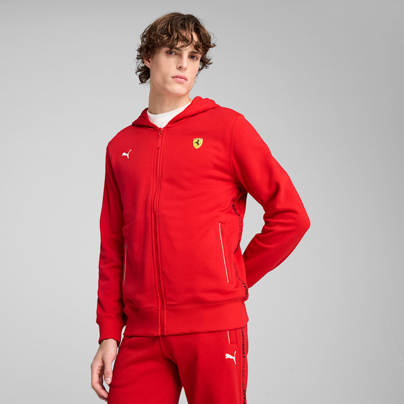 Scuderia Ferrari Men's Sweat Jacket - Image 2