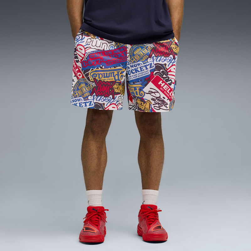 Hooper Hotline Men's 7" Basketball Shorts