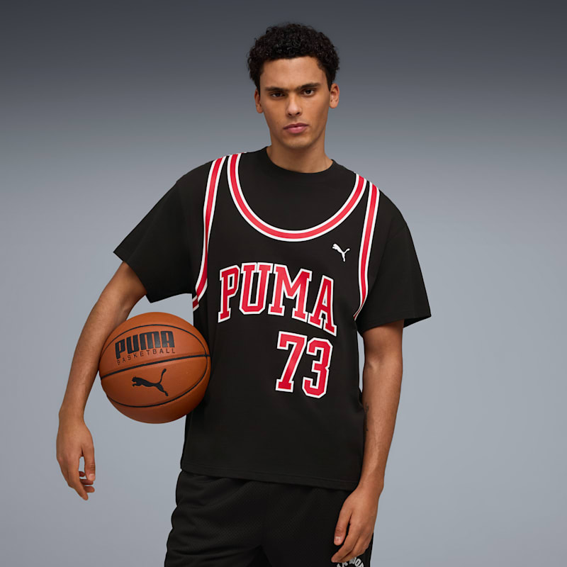 Out Of Bounds Men's Basketball Tee - Image 2