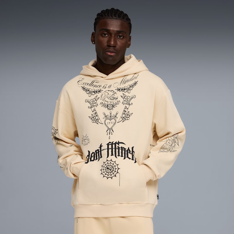 Swish N' Ink Men's Basketball Hoodie