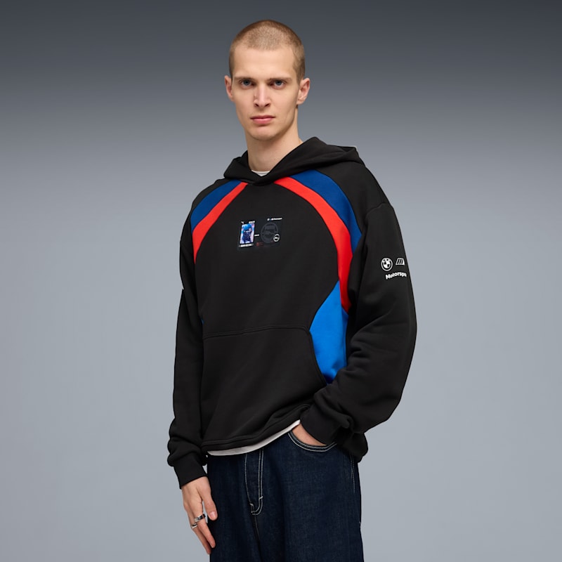 BMW M Motorsport Men's Relaxed Hoodie