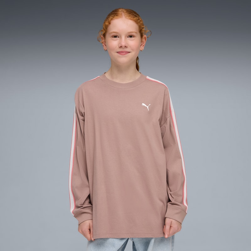 Luminous Cloud Big Kids' Oversized Tee - Image 2