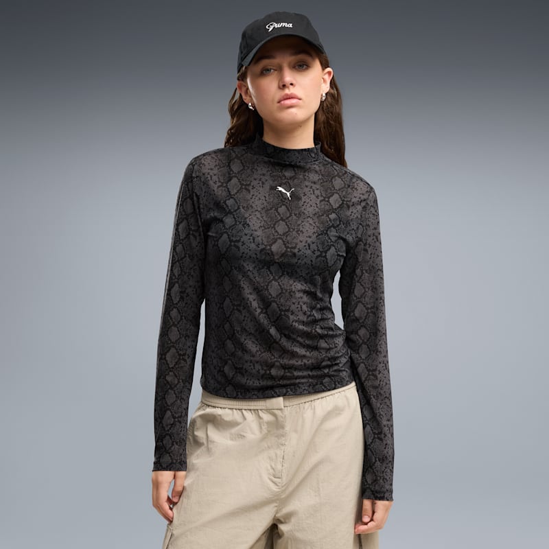 Snake Pack Women's Printed Mesh Tee