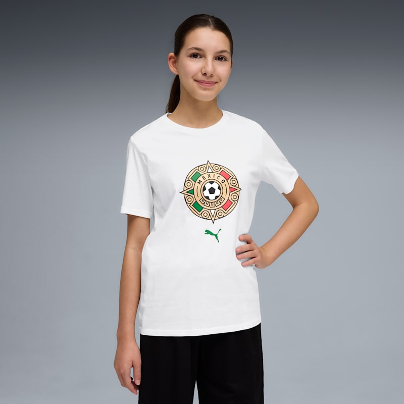 Mexico Soccer Fanwear Big Kids' Graphic Tee - Image 2