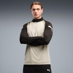 individualFINAL Men's Slim Soccer Quarter-Zip Top
