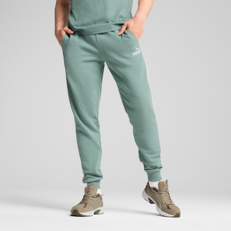 PUMA Essentials Color Block Men's Sweatpants - Image 2