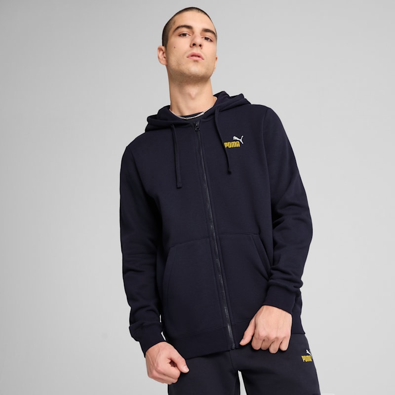 Essentials Small No. 1 Logo Men's Full-Zip Hoodie - Image 2
