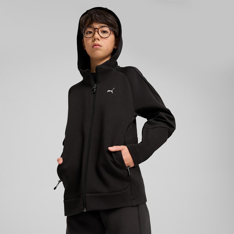 EVOSTRIPE Big Kids' Full-Zip Hoodie