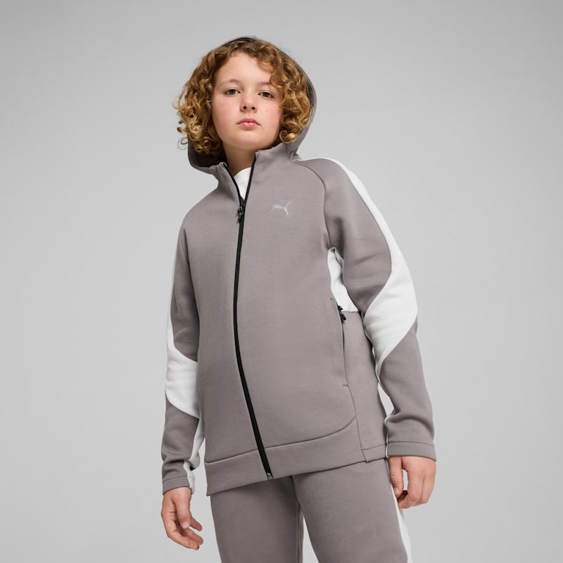 EVOSTRIPE Big Kids' Full-Zip Hoodie - Image 2