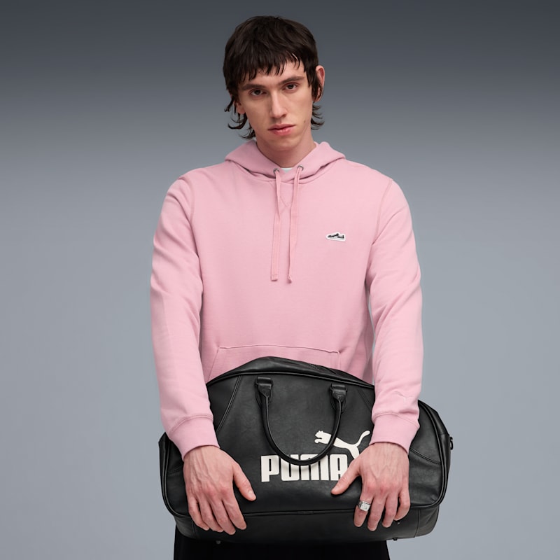 PUMA Wardrobe Essentials Suede Men's Hoodie - Image 3
