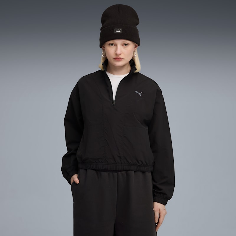 Her Women's Half-Zip Crew