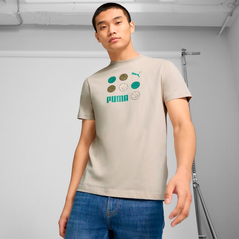 GRAPHICS BBall Men's Tee - Image 3