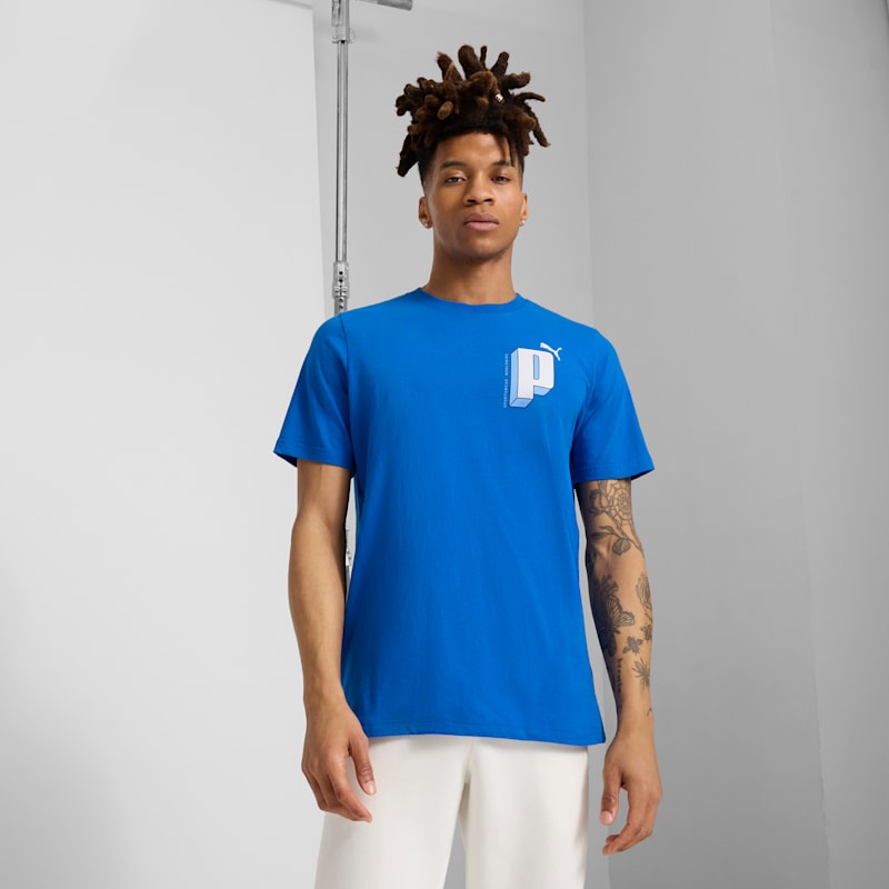 GRAPHICS Letter Men's Tee - Image 2