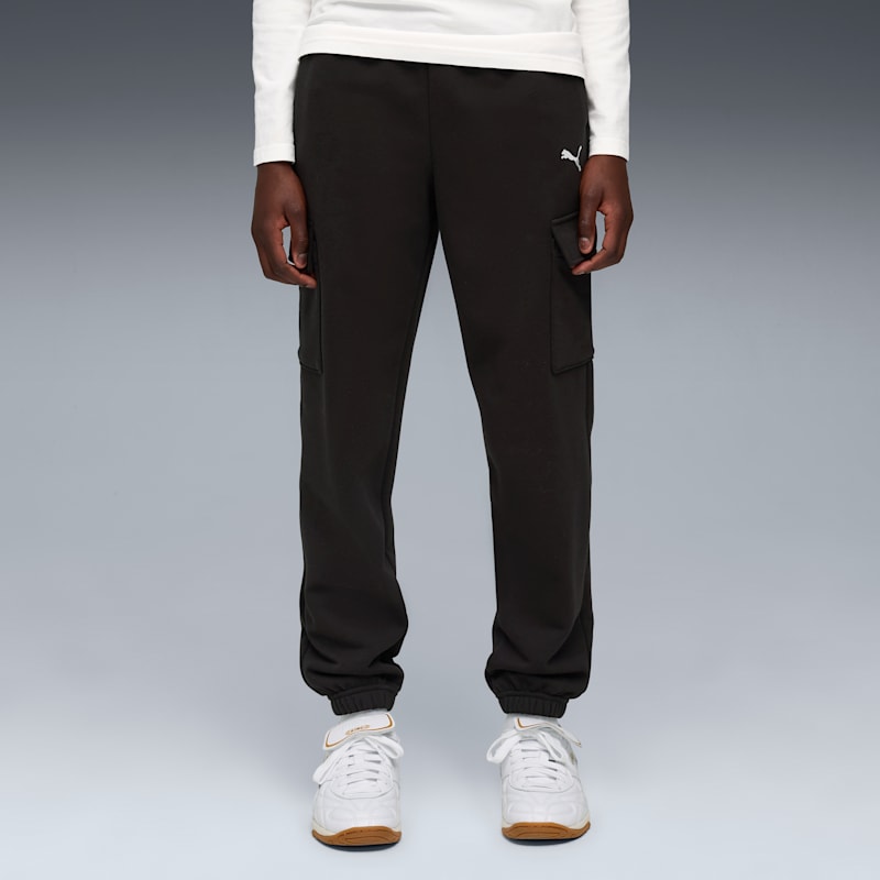 PUMA Essentials Big Kids' Relaxed Cargo Pants