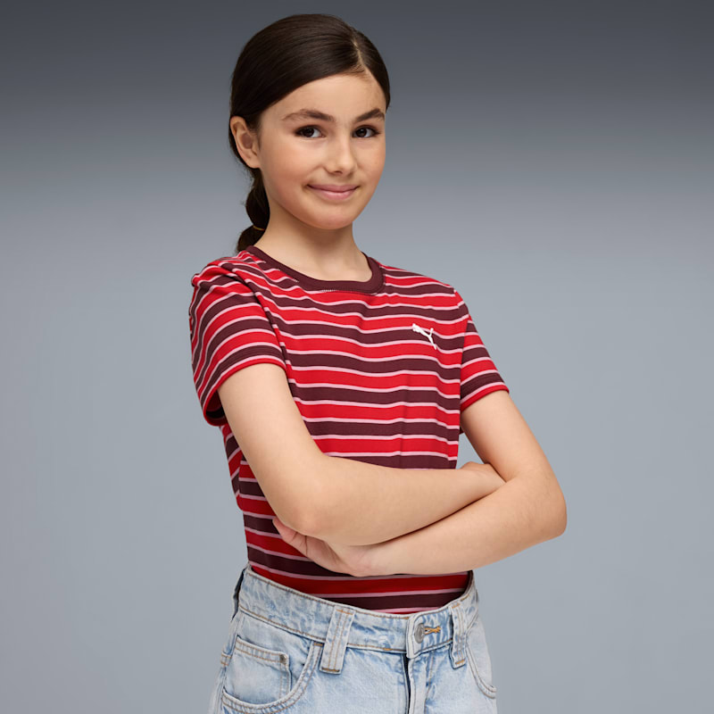 PUMA Wardrobe Essentials Big Kids' Tee - Image 2