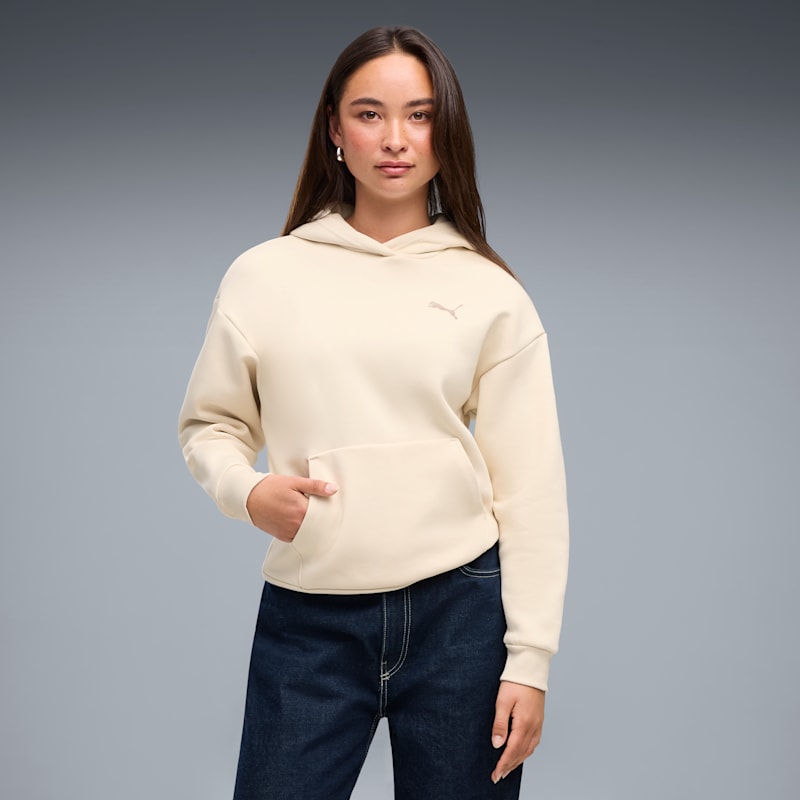 PUMA Elevated Essentials Women's Fleece Hoodie - Image 3