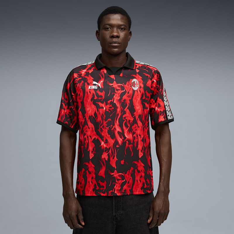 AC Milan KING Retro Men's Soccer Jersey