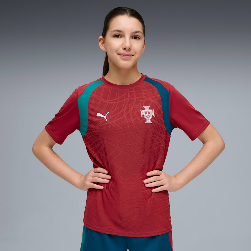 Portugal Big Kids' Soccer Training Jersey - Image 2