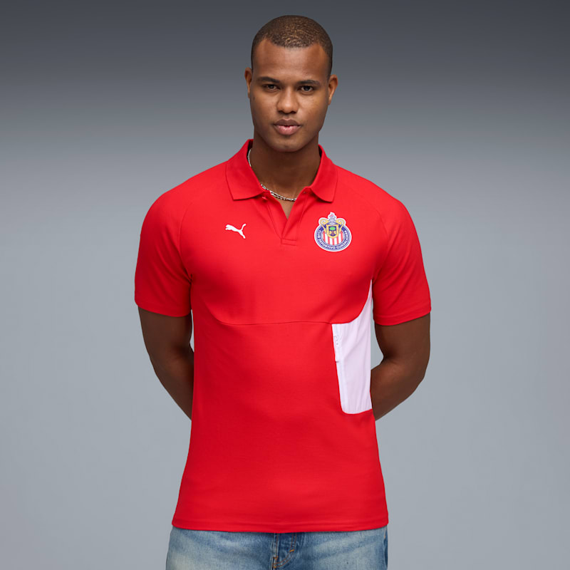 C.D. Guadalajara PUMATECH Men's Soccer Polo - Image 2