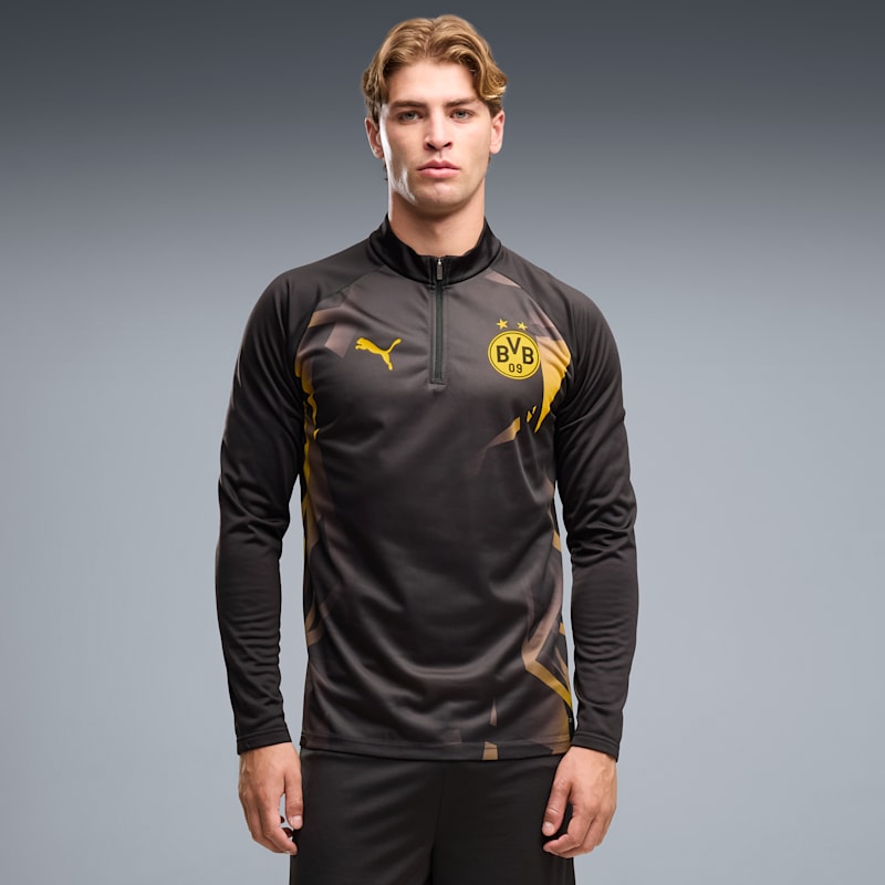 Borussia Dortmund Men's Soccer Warmup Quarter-Zip