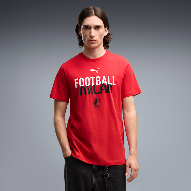 AC Milan ftblCulture Men's Soccer Tee - Image 2