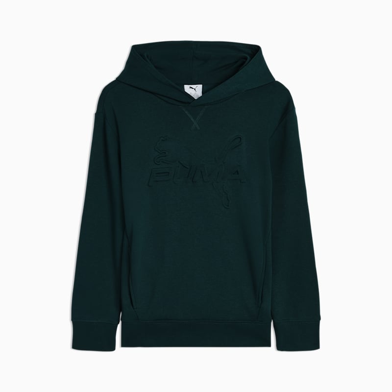 PUMA Essentials Embossed Little Kids' Fleece Hoodie - Image 3